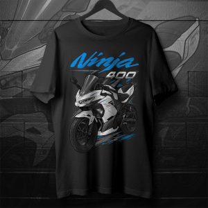 Kawasaki Ninja 400 Graphic Tee – Bold Motorcycle Art Shirt for Riders and Fans