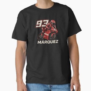 Márquez Ducati 93 2025 Racing Artwork T-Shirt with Iconic Motorcycle Design