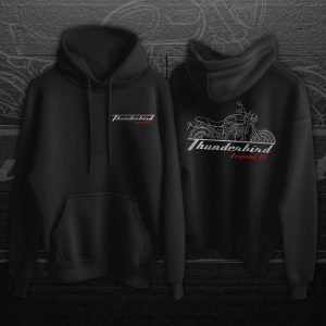 Triumph Thunderbird Legend TT 1998-2001 Graphic Hoodie with Classic Motorcycle Artwork