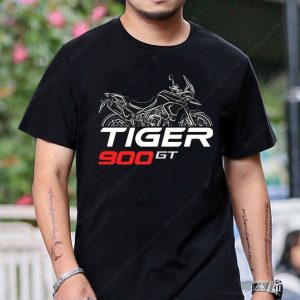 Triumph Tiger 900 GT Motorcycle Graphic Tee Shirt – Bold Design, Iconic Artwork, Adventure Theme