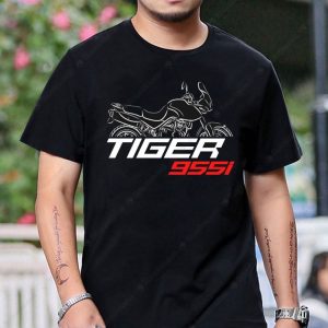 Triumph Tiger 955i Motorcycle Graphic Tee – Bold Tiger Design, Iconic Ride Art